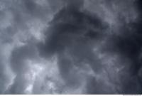 Photo Texture of Dark Clouds